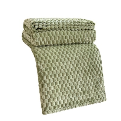 金龟绒毛毯法兰绒毯子午睡毯办公室加厚珊瑚绒盖毯空调毯绒毯批发