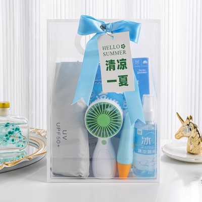 夏日防暑降温包套装礼品公司送员工福利夏季清凉礼包护士节伴手礼