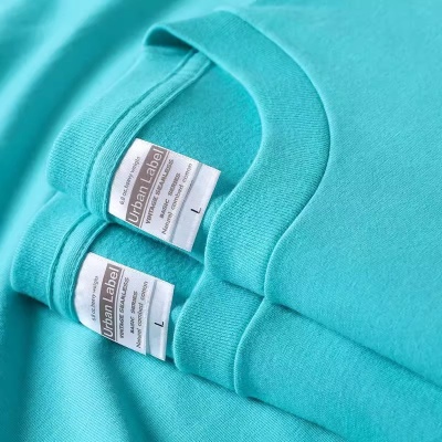 400g重磅新疆纯棉T恤男圆领短袖纯色美式休闲百搭半袖打底体恤女