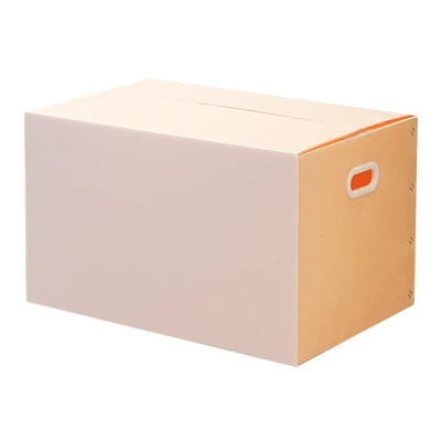 大号塑料pp中空板日式家居收纳箱纯色卧室周转折叠防水搬家整理箱