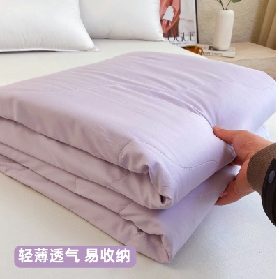 A类全棉大豆夏凉被透气纯棉可洗夏被夏季空调被学生被夏季礼品被