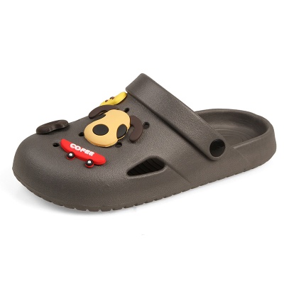 景辰鞋业可爱卡通洞洞鞋女夏外穿2025春夏季两穿凉鞋沙滩防滑拖鞋