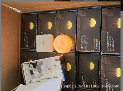 源头工厂水母蓝牙音响随音而动蓝牙节奏音箱桌面氛围灯家用116113