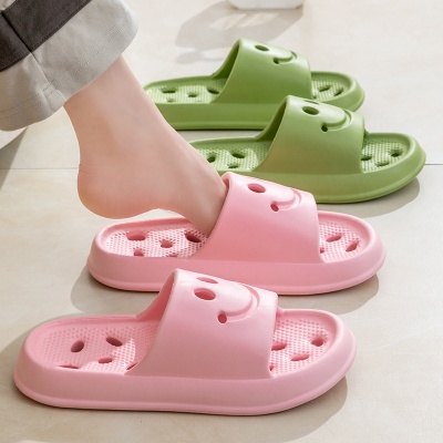 浴室专用拖鞋女士夏季踩屎感室内家居镂空洗澡防滑凉鞋男漏水成人