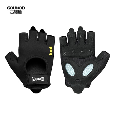 GOUNOD健身运动半指手套减震耐磨防起茧护掌户外训练单车骑行手套