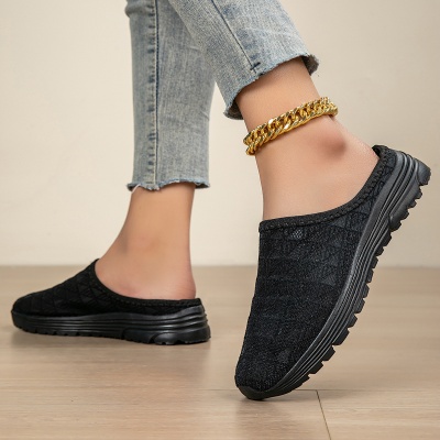 晋江冷沾情侣大码夏季外穿男士沙滩鞋溯溪网面透气防滑运动网鞋女