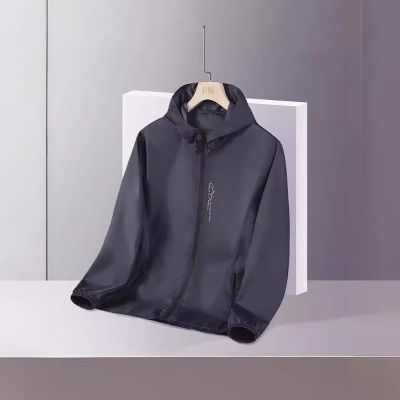 防晒衣男士夏季新款透气冰丝防紫外线户外钓鱼防晒服外套防嗮