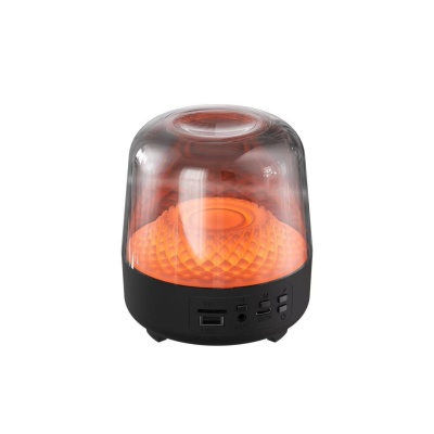 哈曼琉璃无线蓝牙音响家用插卡桌面RGB重低音炮多功能氛围感音箱