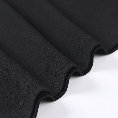 定制潮流个性字母烫画短袖t恤男士夏季宽松百搭休闲男装圆领上衣