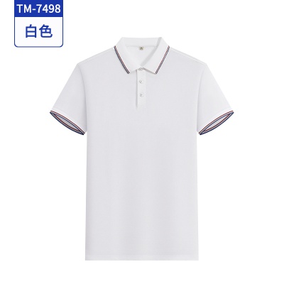 丝光间色新款Polo衫男士短袖t恤夏季商务休闲透气翻领男上衣服装