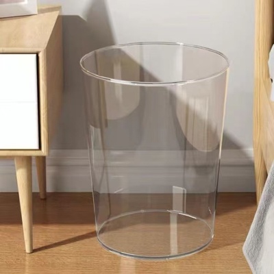 透明垃圾桶大号塑料家用分类厕所卫生间客厅轻奢卧室家居生活用品