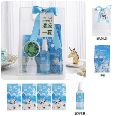 夏日防暑降温包套装礼品公司送员工福利夏季清凉礼盒实用伴手礼