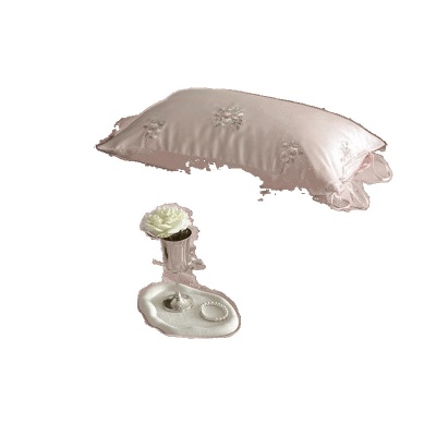 少女心80支兰精天丝夏凉被四件套冰丝刺绣凉感空调被夏被床品