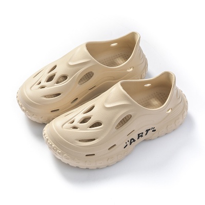 一件代发 洞洞鞋男款夏季外穿厚底踩屎感包头椰子运动户外沙滩鞋