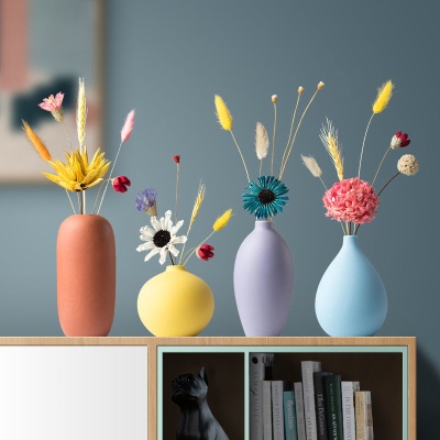 花瓶陶瓷客厅电视柜插花北欧房间家居摆件创意玄关干花酒柜装饰品