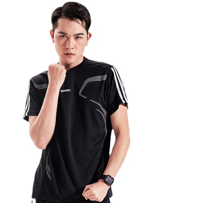 直播夏季男士休闲套装短袖加大码男装运动短裤修身情侣健身服男装