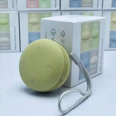 inpodsBURGER蓝牙音箱新款马卡龙户外便携圆形汉堡无线迷你小音响