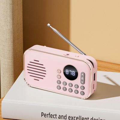 新款老年人收音机蓝牙音箱插卡U盘便携式音乐广播随身听蓝牙音响