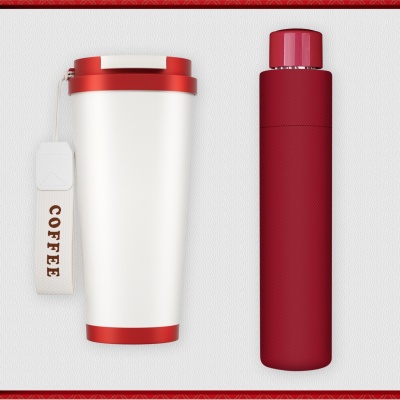 国潮铃兰杯开业送客户礼品定制logo实用咖啡杯活动伴手礼商务套装