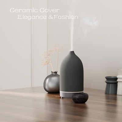 100ML陶瓷香薰机超声波香氛机静音香薰加湿器aroma diffuser