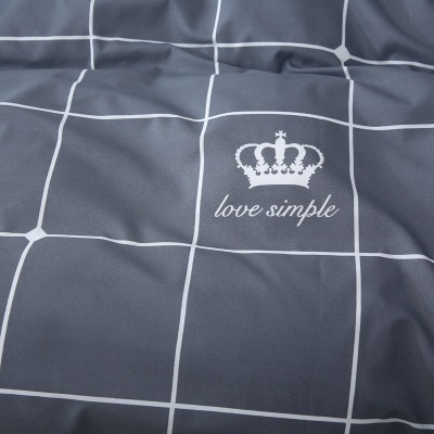 床单被套四件套床上用品夏季床单宿舍被套非纯棉水洗棉被罩三件套