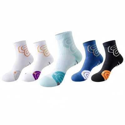 男士专业马拉松跑步袜子男款秋冬毛巾底户外运动篮球袜青少年批发