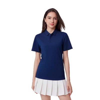 厂家高端定做刺绣印logo工作服短袖企业活动文化衫定制翻领polo衫