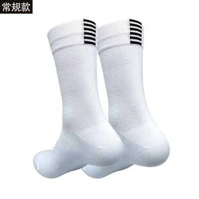 厂家现货春夏运动袜男户外公路自行车中筒袜网眼透气长筒骑行袜子
