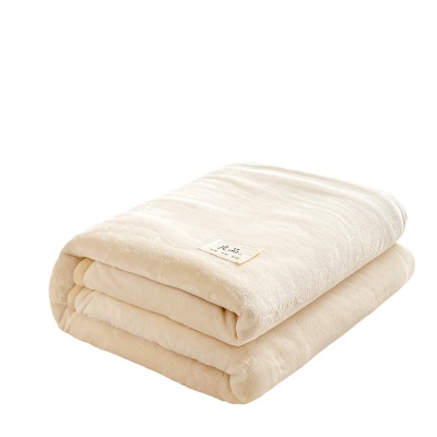 A类牛奶绒加厚毛毯空调午睡毯办公室小毯子沙发盖毯珊瑚绒被子