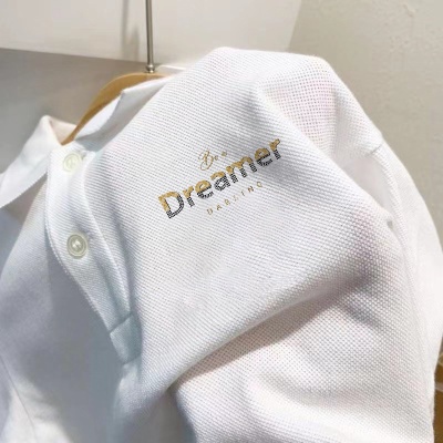 短袖t恤男装夏保罗翻领polo衫商务中国潮牌夏季珠地棉黑色上衣服