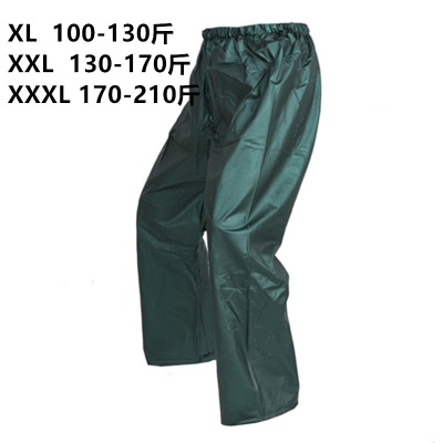 雨裤全胶防雨防寒防风加厚防水骑行劳保防水分体雨衣裤子厂家直销