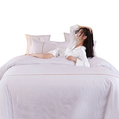 纯棉床品四件套 60S贡缎床单被单枕套 家纺民宿酒店床上用品布草