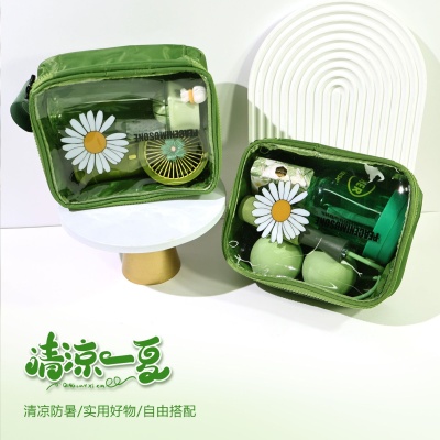 夏季伴手礼防暑降温送清凉礼包送员工福利户外运动手提包礼品套装