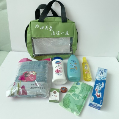 夏季防暑降温用品高温慰问礼包员工福利洗漱套装清凉包X20