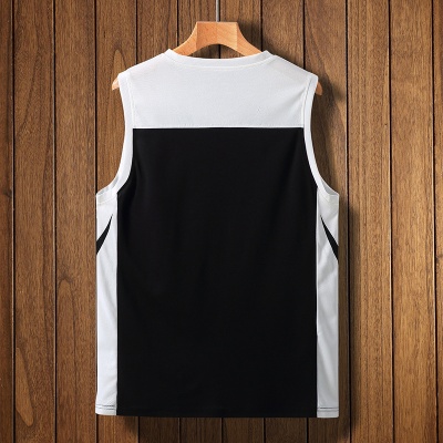 2024夏季大码运动背心短裤套装胖子跑步速干加肥加大男装宽松肥佬