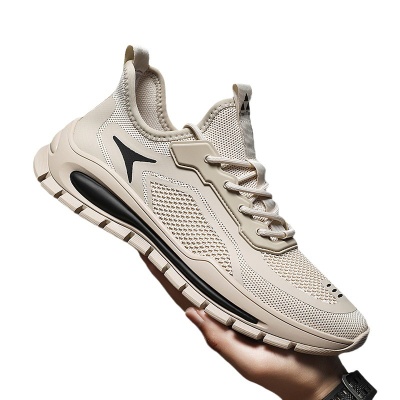 男鞋大码新款夏季透气网面户外运动休闲网鞋男士工作黑色劳保潮鞋