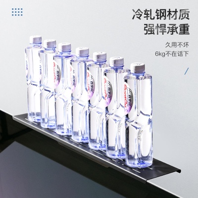 机顶盒置物架显示路由器电视机上面放支架收纳托架顶部免打孔支架