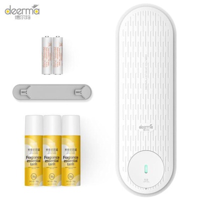 德尔玛香薰机自动喷香机家用卫生间除臭喷雾持久空气清新剂扩香机