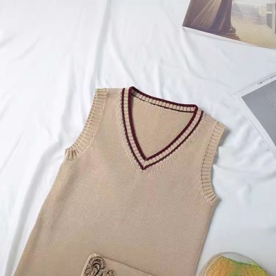 现货批发BLacK caT日系JK制服 御坂美琴同款毛衣针织衫