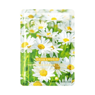 Fykly玫瑰洋甘菊鲜花面膜 补水保湿温和护肤弹润嫩滑以花焕颜片装