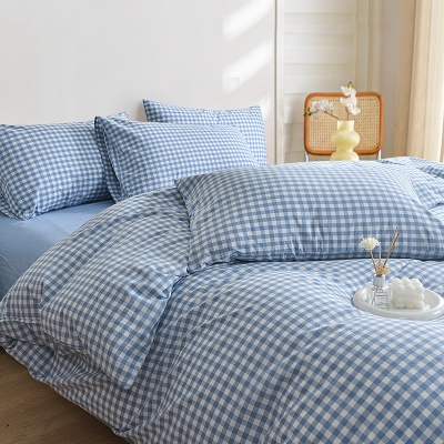 A类母婴级四件套全棉纯棉被套单品床单被罩轻奢高级感床上用品