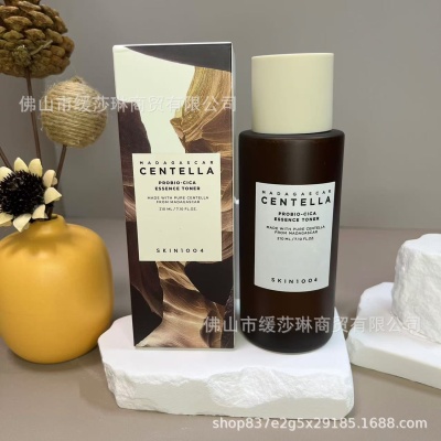 跨境SKIN1004积雪草益生菌玫瑰盐焕白茶树透明质新品爽肤水210ml