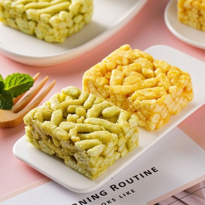 无加蔗糖沙琪玛松软中老年人孕妇木糖醇休闲零食糕点心批发一整箱