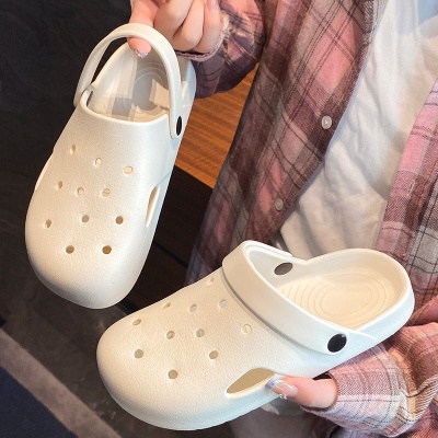 水乐园洞洞鞋女鞋居家拖鞋防滑洗浴室软底轻便外穿拖鞋男超市批发