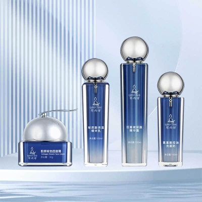 琴雨诗面部护理套装玻色因面霜定制玻尿酸精华乳护肤四件套贴牌厂