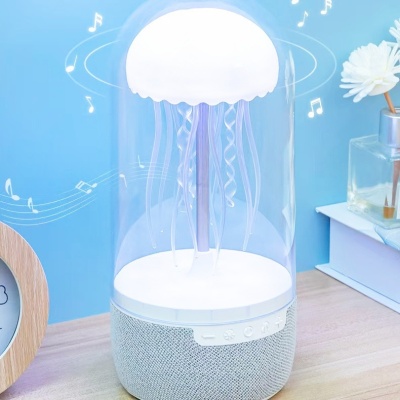 源头工厂水母蓝牙音响随音而动蓝牙节奏音箱桌面氛围灯家用116113