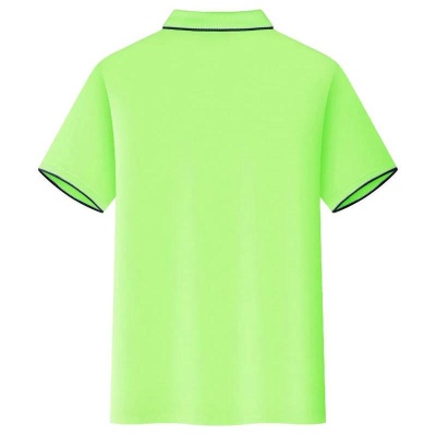 新款翻领短袖t恤印logo 企业工作服T恤衫 广告衫团体聚会工厂批发