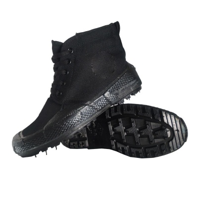 防刺穿高帮解放鞋男高邦胶鞋防滑耐磨建筑工地工作登山电焊防护鞋