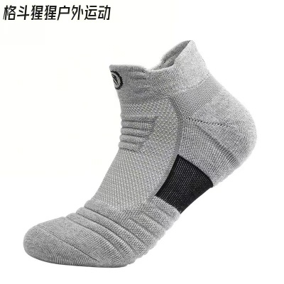 篮球袜精英男士运动袜跑步户外加厚吸汗防臭速干短筒毛巾底耐磨袜