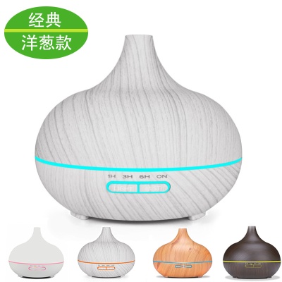 跨境智能木纹香薰机家用大雾量香薰加湿器卧室空气净化器香熏机